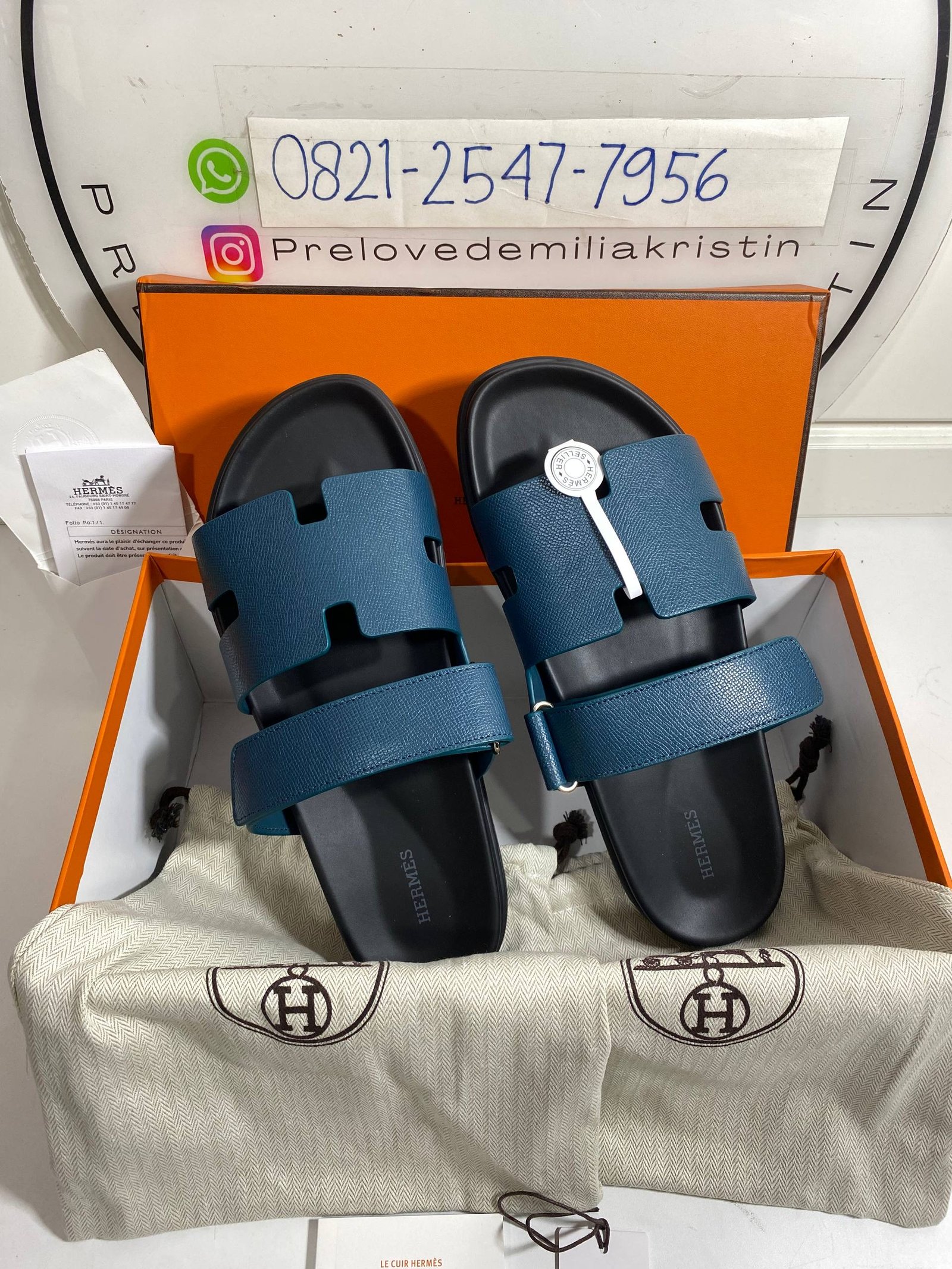 Chypre Epsom Sandals Marine Men blue - foto 2