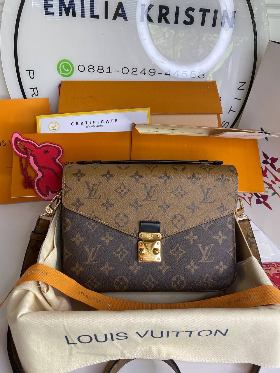 Pochette Metis Reverse Monogram Canvas Crossbody Bag - foto 2