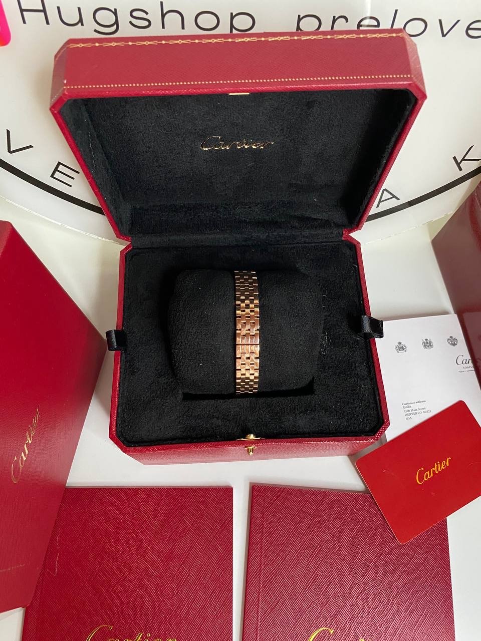 Panthère De Cartier Watch Small Rose Gold  - foto 5