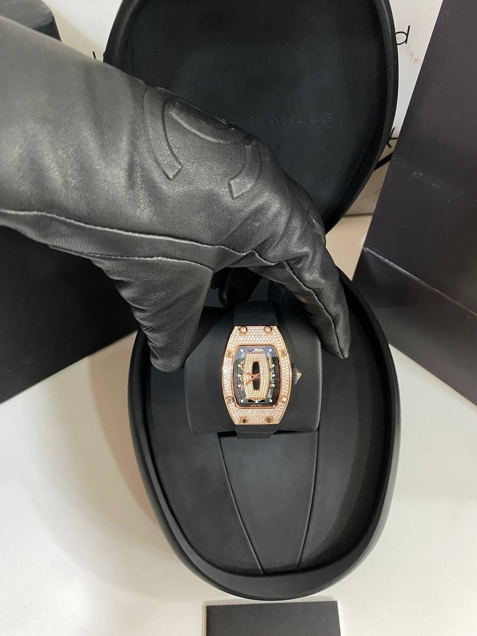 RM 07 07-01 RM07-01 RG Snow Setting Onyx Watch - foto 3